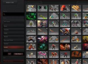 Sell ​​dota 2 items instantly