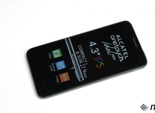 Преглед и тест на смартфона ALCATEL ONETOUCH IDOL MINI